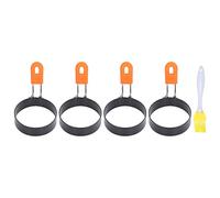 Omabeta Ensemble de 4 Moules à œufs Durables, Isolés Thermiquement, pour un Démoulage Facile dans les Ustensiles de Cuisine
