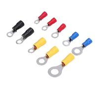Omabeta Ensemble D'outils de Bornes à Sertir de Connecteur de Fil, 102 Pièces, pour Véhicule Domestique, Cuivre étamé Durable, Facile à Transporter