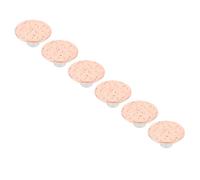 Omabeta Lot de 125 Boutons de Pantalons élégants et Chics, Motif Cœur, Vis Pointues en Aluminium, Boutons à Rivets à Filetage combiné pour Vêtements, 17mm