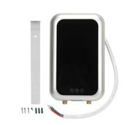Omabeta Mini Chauffe-eau électrique sans Réservoir Efficace 9KW Chauffe-eau instantané pour la Maison Cuisine Salle de Bains 240V