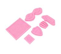 Omabeta Moule de Cuisson de Gâteaux en Silicone de qualité Alimentaire, Antiadhésif Flexible, pour Gâteaux Décoratifs et Artisanat en Chocolat (Style 6)
