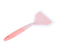 Omabeta Spatule en Silicone Antiadhésive, Outil de Cuisson Antidérapant pour Tamagoyaki et Steak, 25.5x12cm, Durable et Résistant à la Chaleur (Orange)