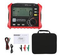 Omabeta Testeur de Boucle RCD 0,5-500 MA, Gamme Entièrement Automatique, | Instrument électrique de Commutateur de Fuite, Mesure de Tension de Phase Ca 0-440 V, Téléchargement de Données USB2.0,