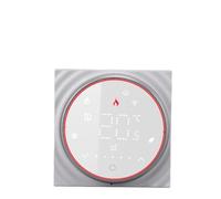 Omabeta Thermostat Intelligent, Commande Vocale de Haute Précision, Programmable pour Le Chauffage et Le Refroidissement de la Maison, 86mm/3,4 Pouces, Montage Mural (Blanche)