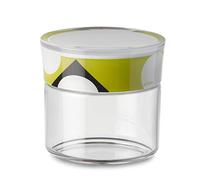Omada Design Bocaux de 0,5 L en plastique, fermeture hermétique avec joint et décoration indélébile, ligne Plexart, Swing.