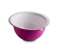 Omada Design bol mélangeur 25 x 23,5 x 13 cm (9,84 x 9,25 x 5,11 pouces), 2 l (70,3 fll oz), blanc à l'intérieur et coloré à l'extérieur, en antibactérien, ligne Sanaliving