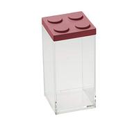 Omada Design Conteneur alimentaire en brique 1,5L avec couvercle empilable et récipient transparent de haute qualité - Ligne Brickstore