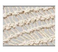 Voile d'ombrage triangulaire en macramé 3 m Jardiline