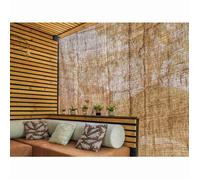 Voile d'ombrage extérieur rectangulaire en coco L.3 x l.2 m