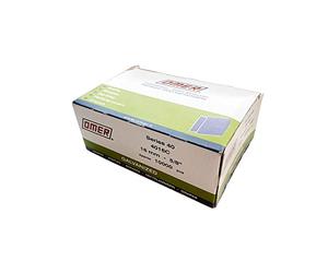 Omer ME4000 Lot de 10 000 agrafes en acier galvanisé pour moquette 16 mm