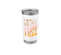OMG OH MY GOURD I LOVE FALL Funny Autumn Leaves Meme Gobelet isotherme en acier inoxydable double paroi