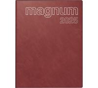 Omgoods - Agenda "Modèle Magnum 2025" - Agenda hebdomadaire avec 2 pages par semaine