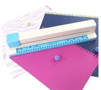Omgoods - Agrafeuse manuelle à 30 trous - Reliure spirale et perforatrice pour le bureau et l'école