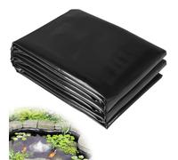 Omgoods - Bâche pour étang, dimensions 3 x 3 mètres - Bâche noire pour étangs de poissons