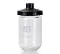 Omgoods - Bouteille de lyophilisation de 600 ml avec adaptateur en acier inoxydable
