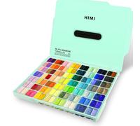 Omgoods - Coffret de gouache - 112 couleurs, non toxique, idéal pour les débutants et les étudiants