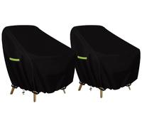 Omgoods - Ensemble de 2 housses de protection pour chaises de jardin, dimensions 89 x 97 x 74 cm, imperméables