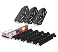 Omgoods - Ensemble de 2 pièces de rechange pour barbecue Weber : barres de diffusion de saveur et déflecteurs de chaleur
