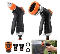 Omgoods - Ensemble de 2 pistolets d'arrosage pour jardin avec buse réglable