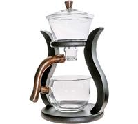 Omgoods - Ensemble de théière en verre semi-automatique, sans tasses