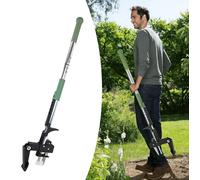 Omgoods - Extracteur de mauvaises herbes ergonomique sur pied, avec longue tige