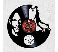 Omgoods - Horloge mural en vinyle - Le meilleur joueur de basket de tous les temps