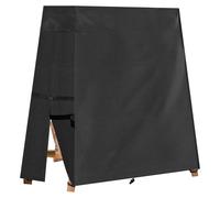 Omgoods - Housse de protection imperméable pour balançoire en forme de A - Tissu Oxford 600D, noir, dimensions : 200 x 139 x 200 cm
