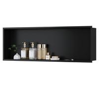Omgoods - Niche de douche en acier inoxydable, avec installation intégrée et cadre, pour le rangement de la salle de bain