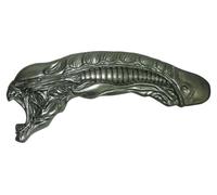 Omgoods - Ouvre-bouteille "Tête d'extraterrestre" en métal - Un cadeau original pour les fans de science-fiction
