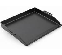 Omgoods - Plaque de cuisson universelle pour barbecue au gaz - Fonte, 48 x 36 cm