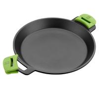 Omgoods - Poêle à paella en aluminium, 36 cm, compatible avec les plaques à induction