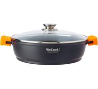 Omgoods - Poêle de cuisine en titane Ecochef, 24 cm, avec revêtement Quantanium - Sans