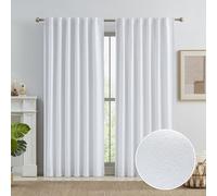 Omgoods - Rideaux occultants 100% - Lot de 2, dimensions : 127 x 213 cm (50 x 84 pouces)