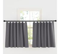 Omgoods - Rideaux occultants - Isolants, 2 panneaux, 140W x 125H cm, design moderne