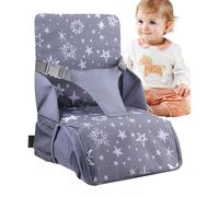 Omgoods - Siège rehausseur portable pour enfant, avec dossier et base antidérapante
