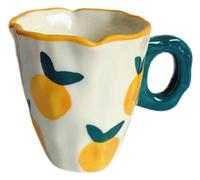 Omgoods - Tasse à café en céramique peinte à la main