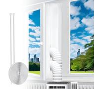 OMIGA Calfeutrage Fenetre Climatiseur 400CM Kit pour Climatiseur Mobile | Installation Facile Utilisé pour Toutes les Unités de Climatisation Mobile et les Séchoirs