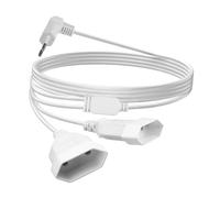 OMIGA Rallonge Plate 2 en 1 Multiprise Extra Plate 3m 250 V/2.5 A Max | Rallonge Prise Fiche Plate pour TV Ordinateur Moniteur Beamer Lampe Appareils Ménagers
