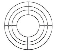 Omnia Grille de Cuisson pour Four en Acier Inoxydable Électropoli AISI #201, Diamètre 3,0 mm, Forme Ronde, Dimensions 248 x 249 x 13 mm, Camping et Extérieur