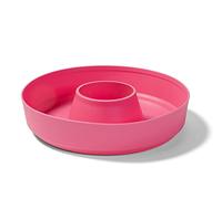 Omnia Moule en Silicone Antiadhésif pour Four, Forme Fleur, Compatible Poêle Standard, Passe au Lave-Vaisselle, Gâteaux et Pains, Rose