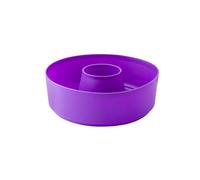 Omnia Moule MAXI en Silicone pour four, Forme Ronde, Capacité 3 Litres, Passe au four 260°C, Compatible Lave-Vaisselle, Violet