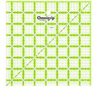 Omnigrip Quilter-Lineal, Antidérapant, Carré 7 ½ "x 7-½", Vert