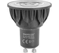 OMNILUX GU-10 230V COB 5W LED 1800-3000K dim2warm - Lampes LED socle GU10