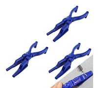 Omninmo Pince en plastique, porte-clou pour marteler la maison outil pince auxiliaire guide de protection des doigts, protège-doigts pour clous de marteau dans la pince à joint coulissant