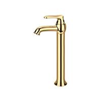 Omnires Art Deco mitigeur de lavabo sur pied doré AD5112GL