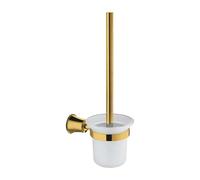 OMNIRES Art Line - Brosse WC avec support mural, doré AL53620GL