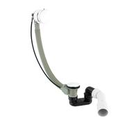OMNIRES CGS - Garniture de vidage avec remplissage par le trop-plein, longueur 81 cm, blanc brillant TK132-PLUS-3.35+64-SBP