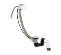 OMNIRES CGS - Garniture de vidage avec remplissage par le trop-plein, longueur 81 cm, chrome TK122-PLUS-3.01+64-SCR