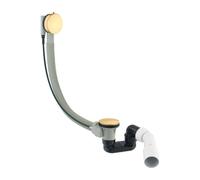 OMNIRES CGS - Garniture de vidage et trop-plein pour baignoire, longueur 81 cm, doré TK104-PLUS-3.04+64-SGL
