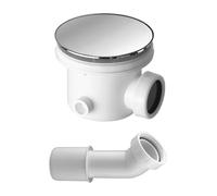 OMNIRES CGS - Garniture de vidage pour receveurs de douche, évacuation horizontale, cashmere ST7990.01+ST45CR